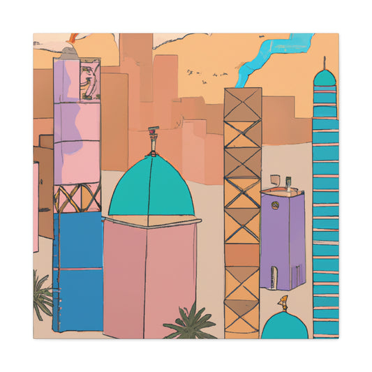 Hamsar - Middle East - Canvas