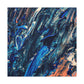 Icey Flow- Abstract Canvas