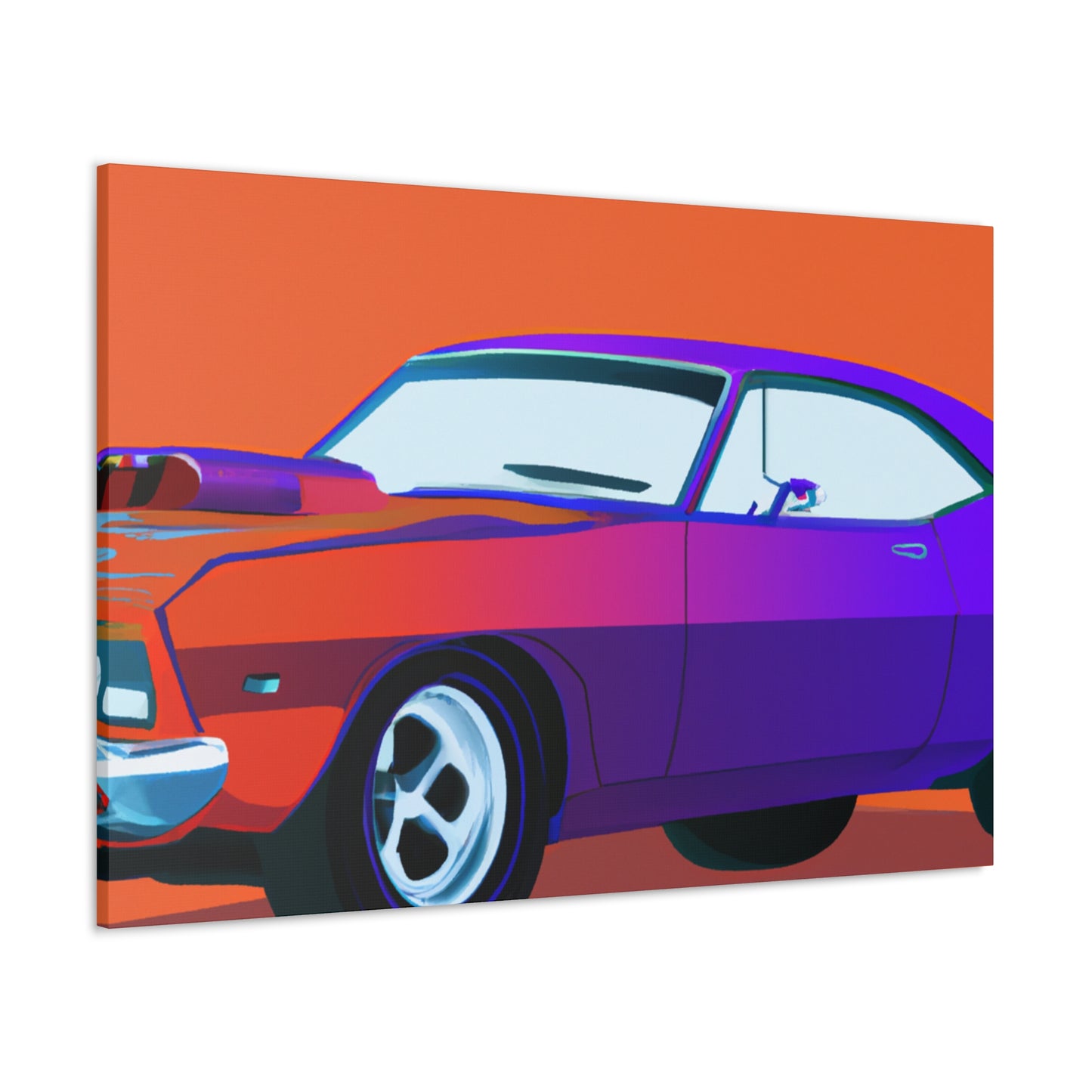 The Steamer - Automobile - Canvas