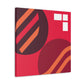 Jazzy Expressway- Midcentury - Canvas