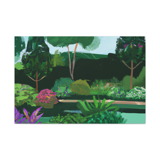 Flowering Fields - Landscape - Canvas