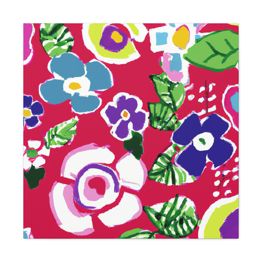Blossomful - Floral - Canvas