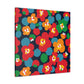 Rosaline - Floral - Canvas