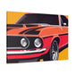 Hot Scorcher - Automobile - Canvas