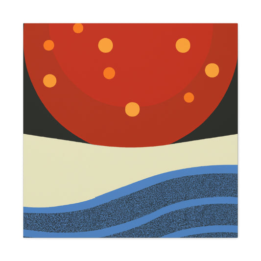 Luminous Vibes - Midcentury - Canvas