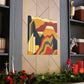 Barbicurl Lion - Midcentury Canvas - Abstract