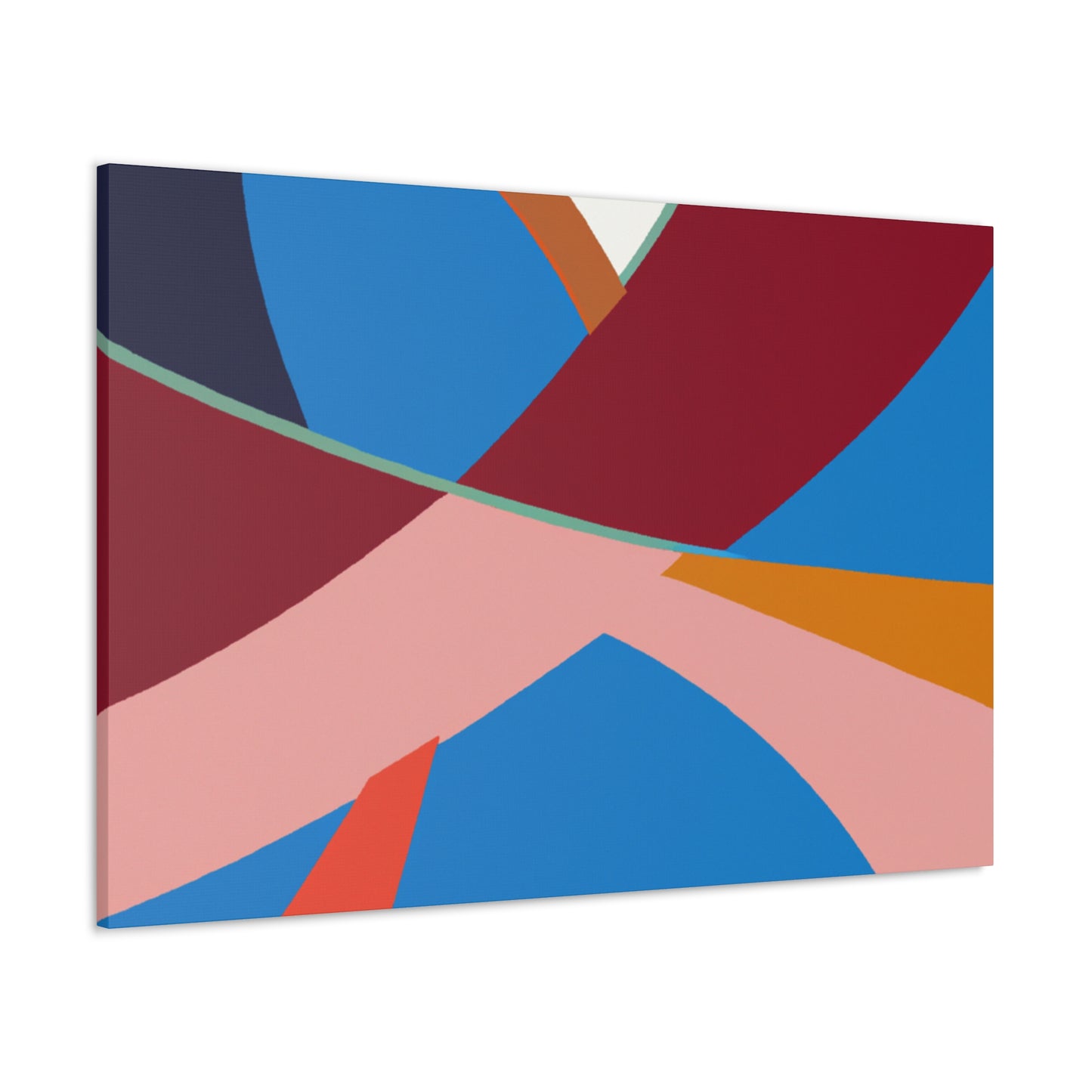 Atoms of Blooms - Midcentury - Canvas