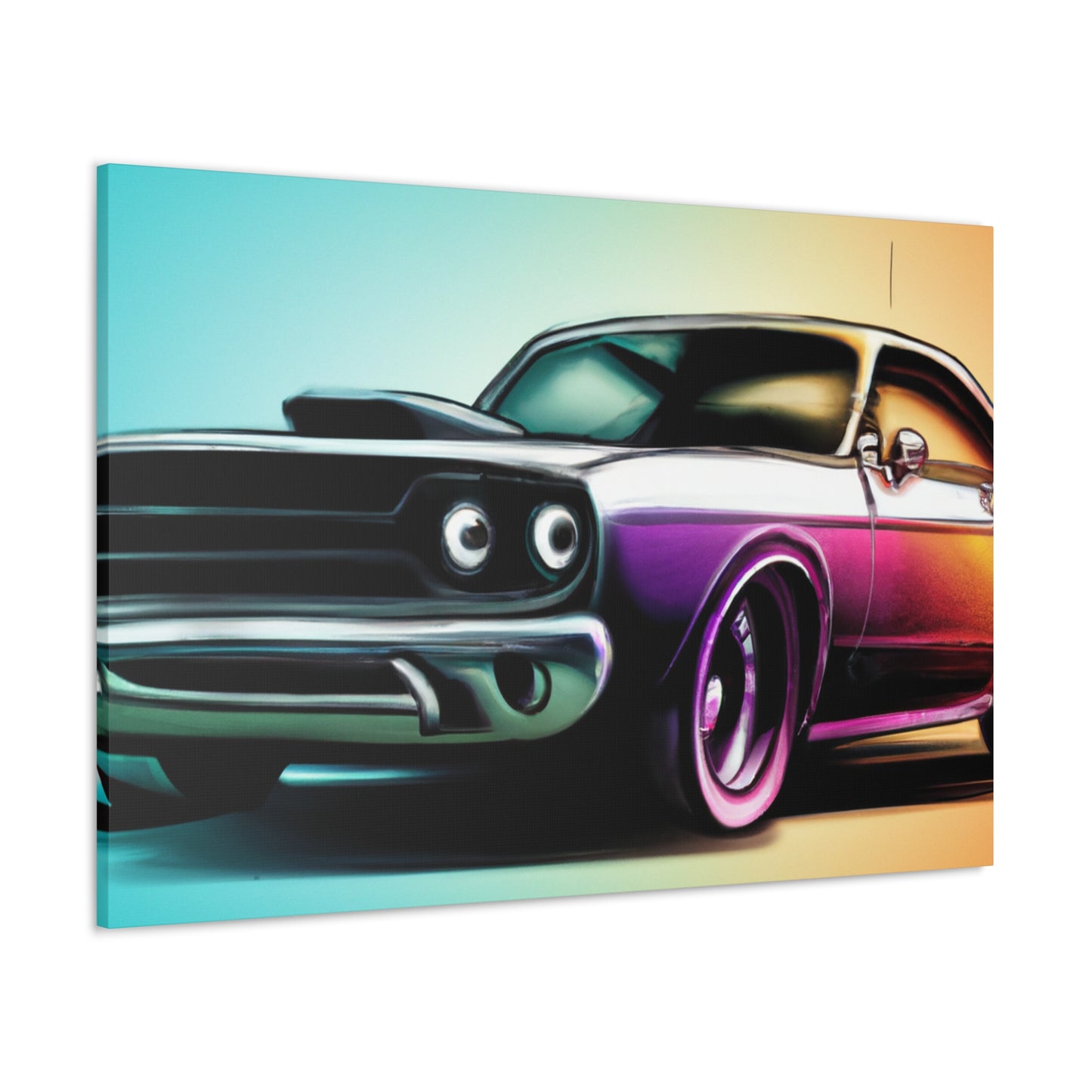 Classic "V-8" - Automobile - Canvas