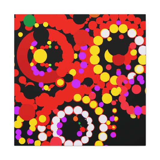 Vibrant Reflection - Abstract - Canvas
