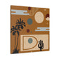 Bird's Eye Glimpse - Midcentury - Canvas