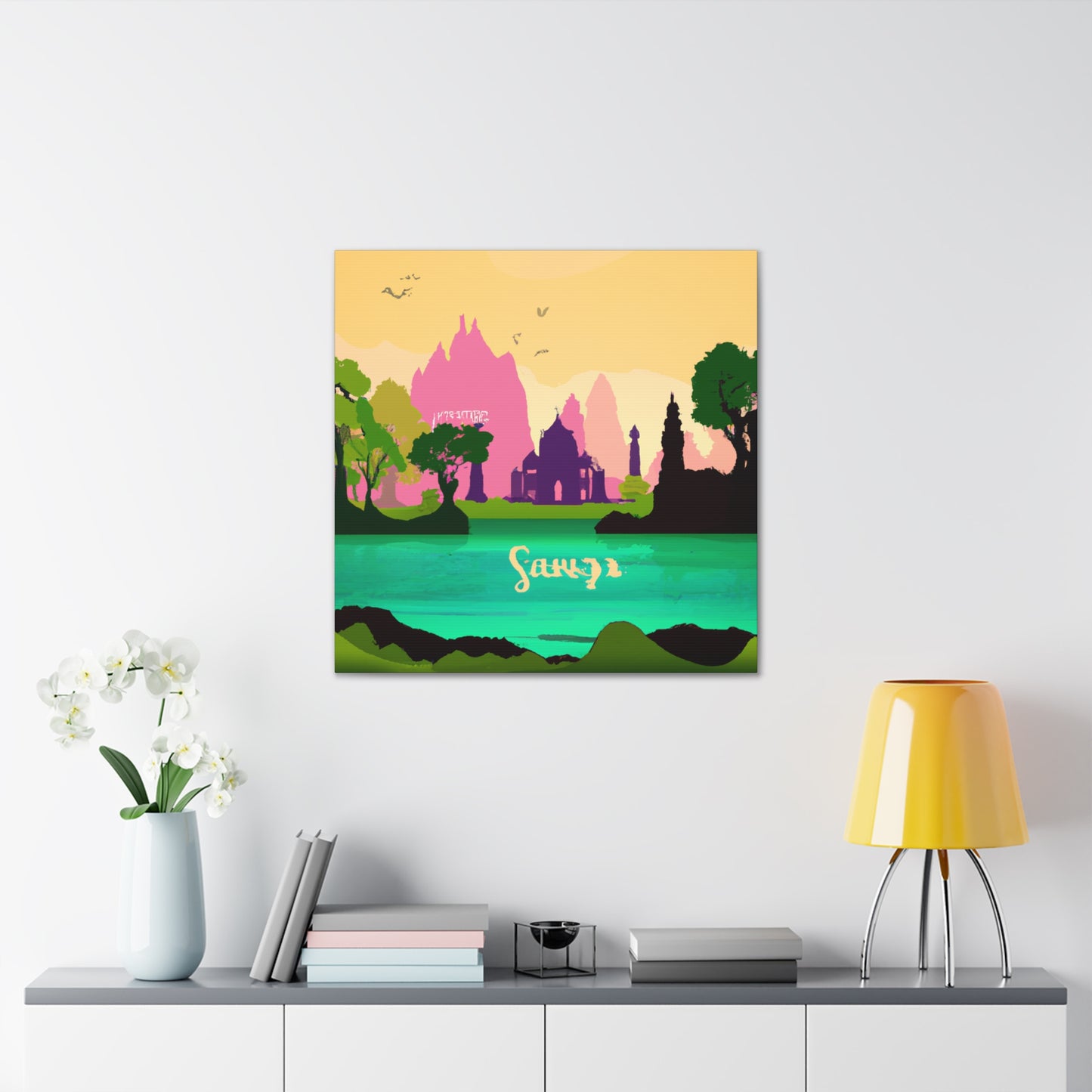 Taj Mahal - Destination India - Canvas