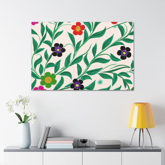 Poiseon - Floral - Canvas