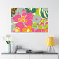 Dreamsicle - Floral - Canvas