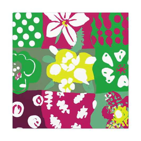 Blossomburst - Floral - Canvas