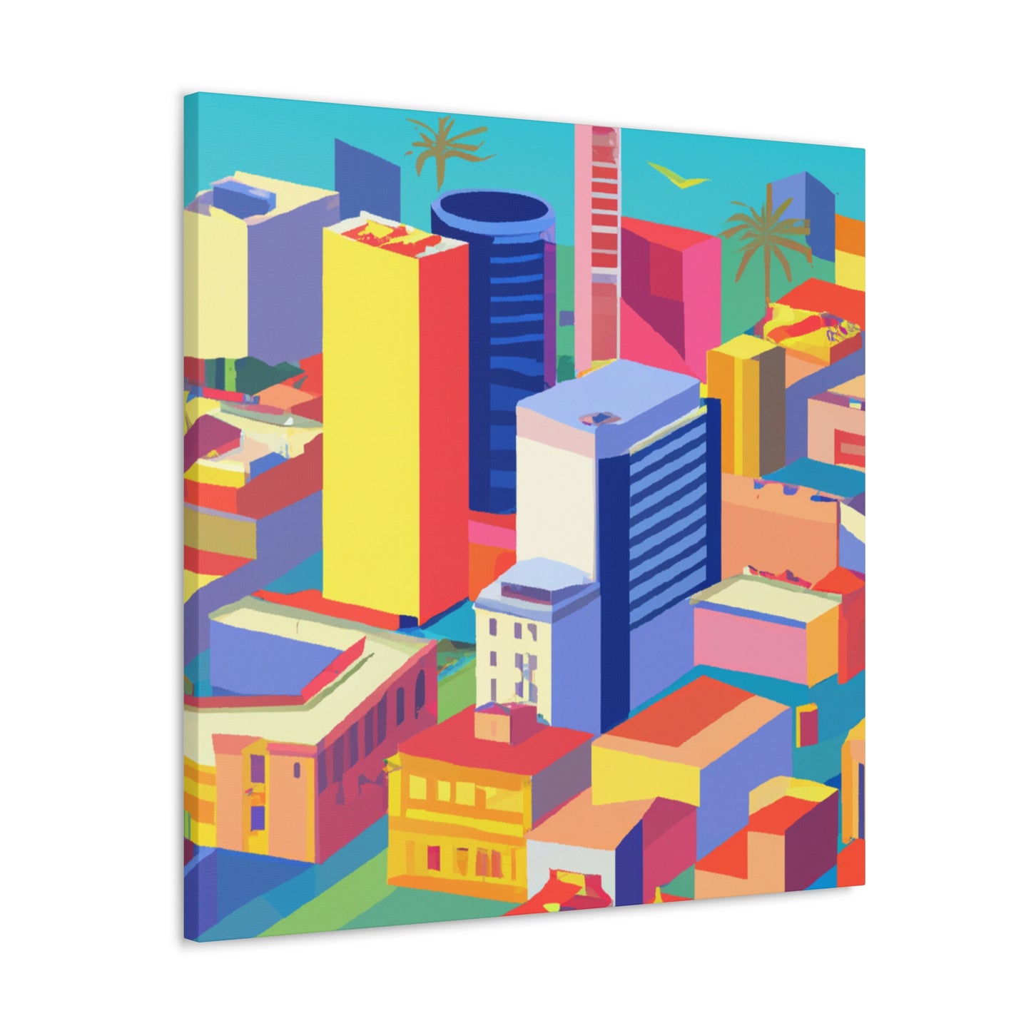 Nina Santos - South America Canvas