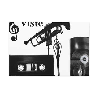 Viste Set - Retro Music and Film Canvas