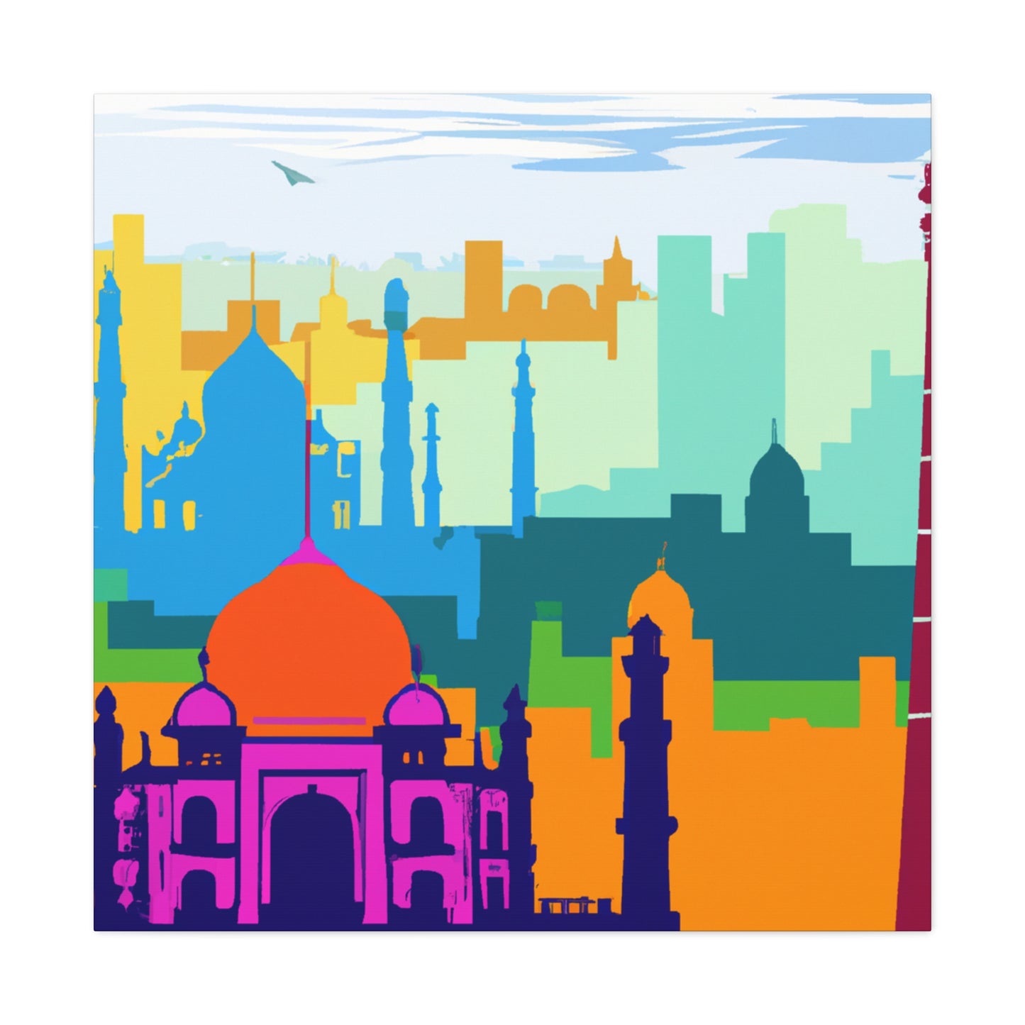 AgraFortune - Destination India - Canvas