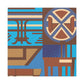Vintage Curves - Midcentury - Canvas