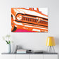 "Classic Car Curtains" - Automobile Canvas
