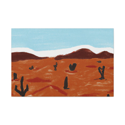 Antique Revival - Vintage Contemporary - Desert - Canvas