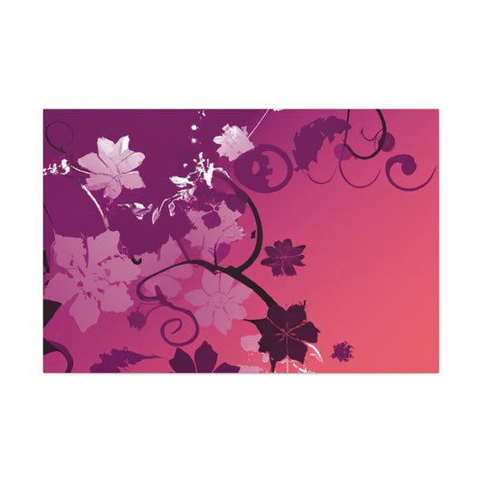 Lilacena - Floral - Canvas