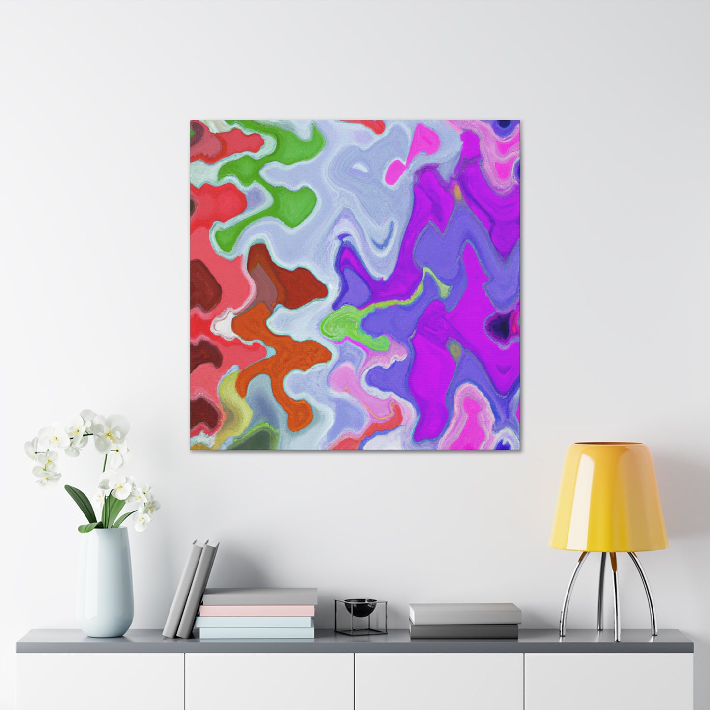 Aquaflow - Abstract - Canvas