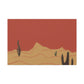 Desert Stage - Vintage Contemporary - Desert - Canvas