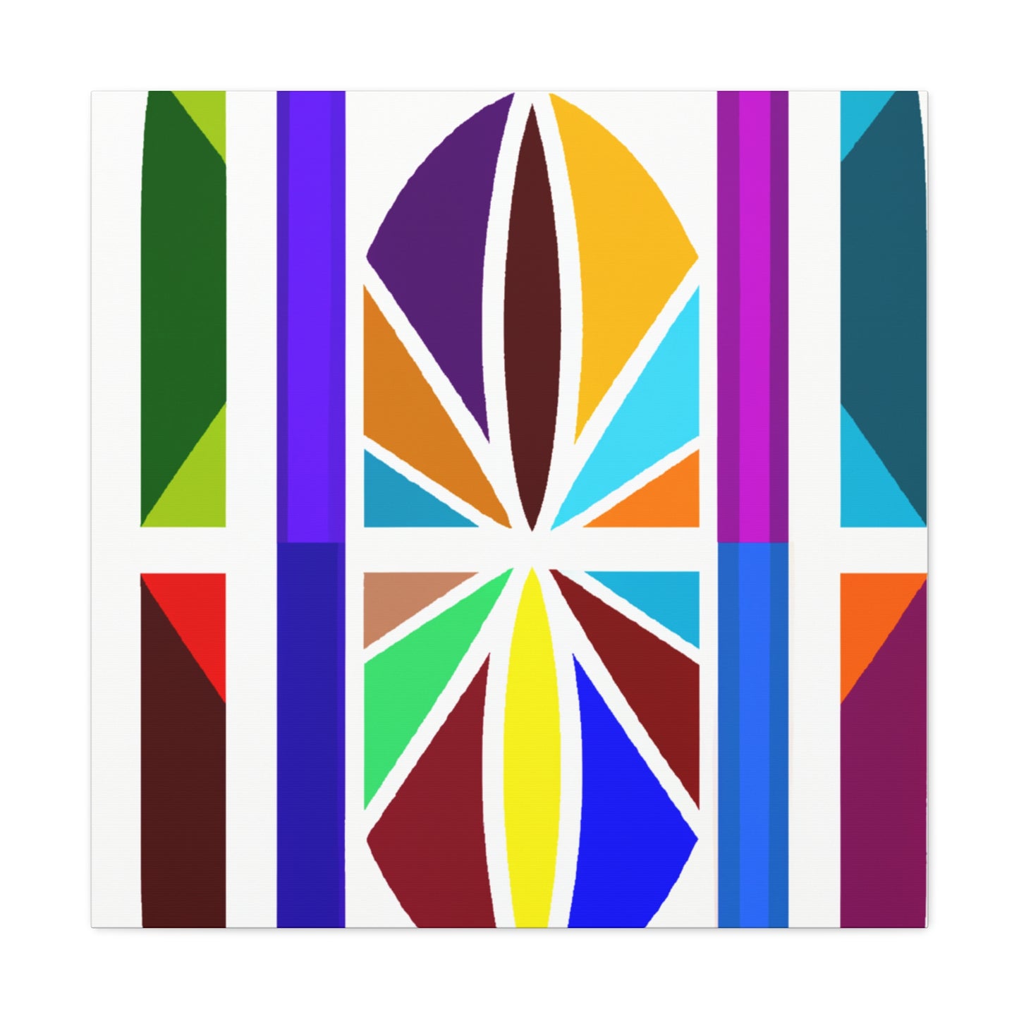 "Summertime Sizzle" - Glass Canvas