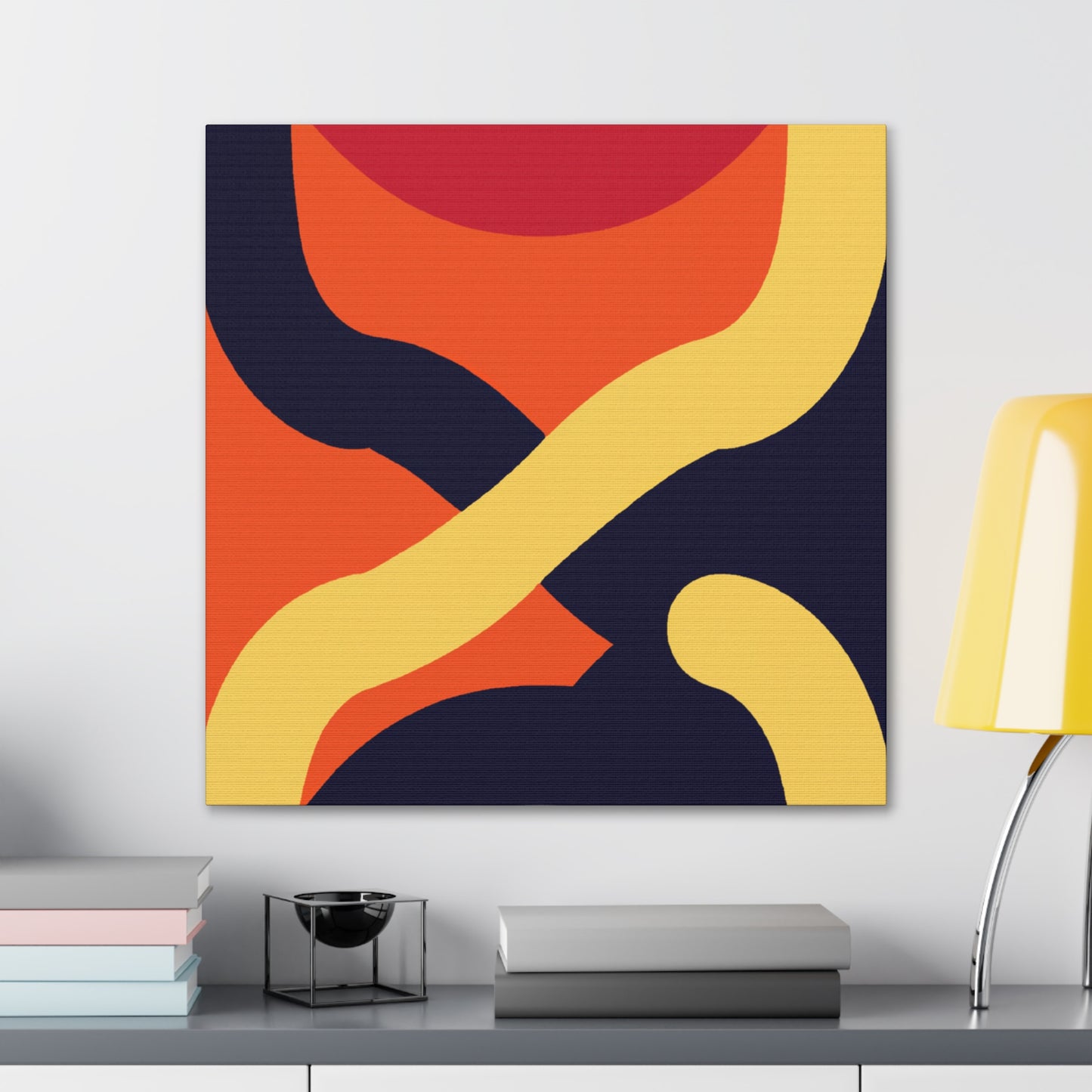 Timeless Twist - Midcentury - Canvas