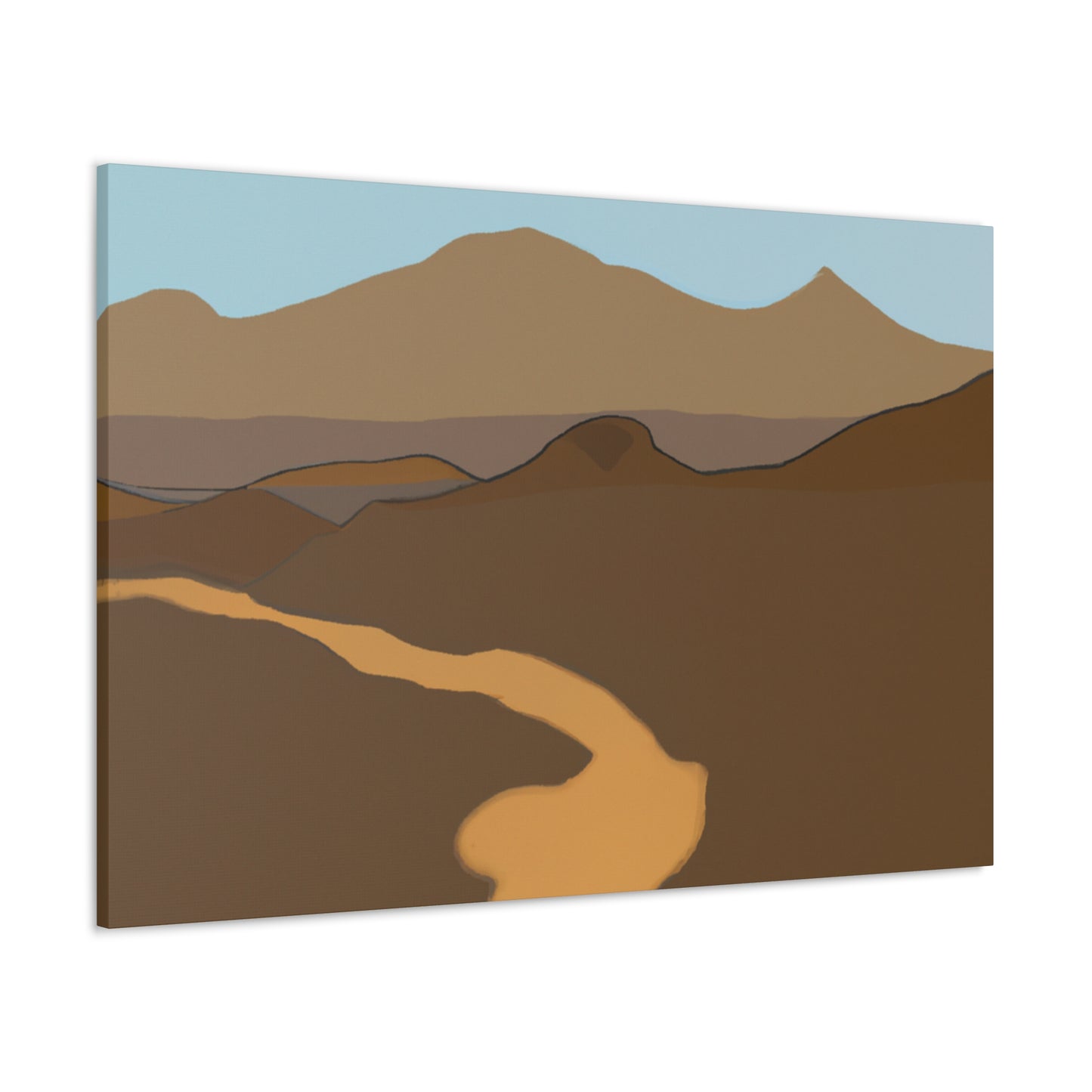Desert Mirage - Landscape - Canvas