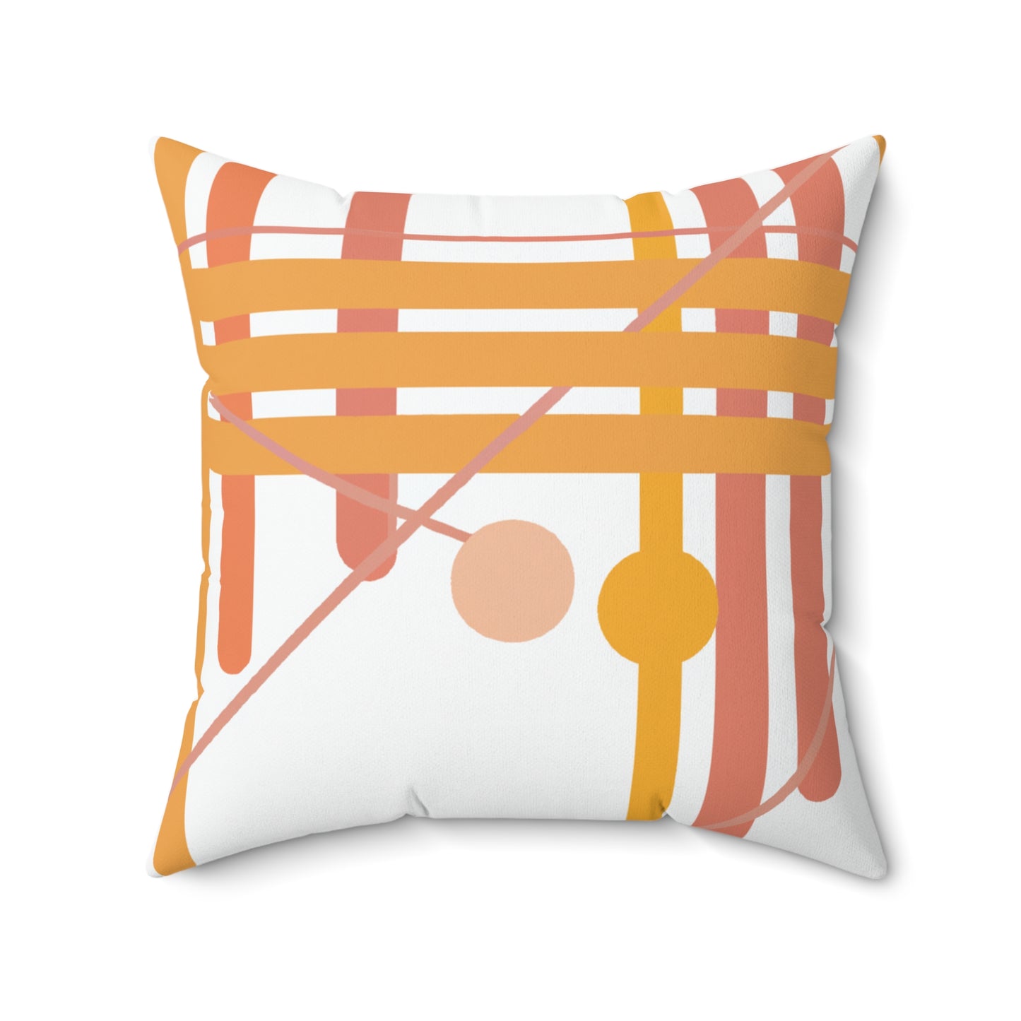 Spun Polyester Square Pillow