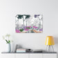 Garden Blooms - Landscape - Canvas
