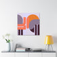 Modernist Pyramid- Midcentury - Canvas
