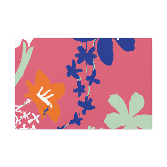 Blooming Petals - Floral Canvas