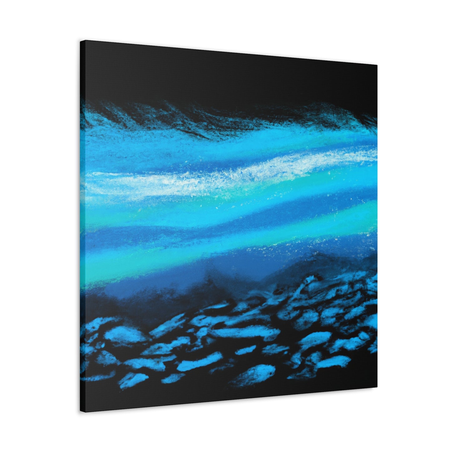 Art Deco Illusion - Vintage Contemporary - Canvas