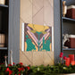 Rosey Bells - Midcentury Canvas