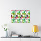 Blossom Bright - Floral - Canvas