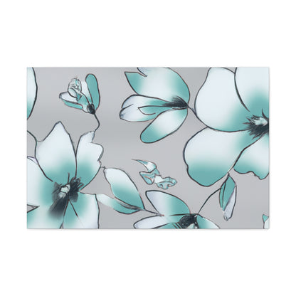 Blushburst - Floral - Canvas
