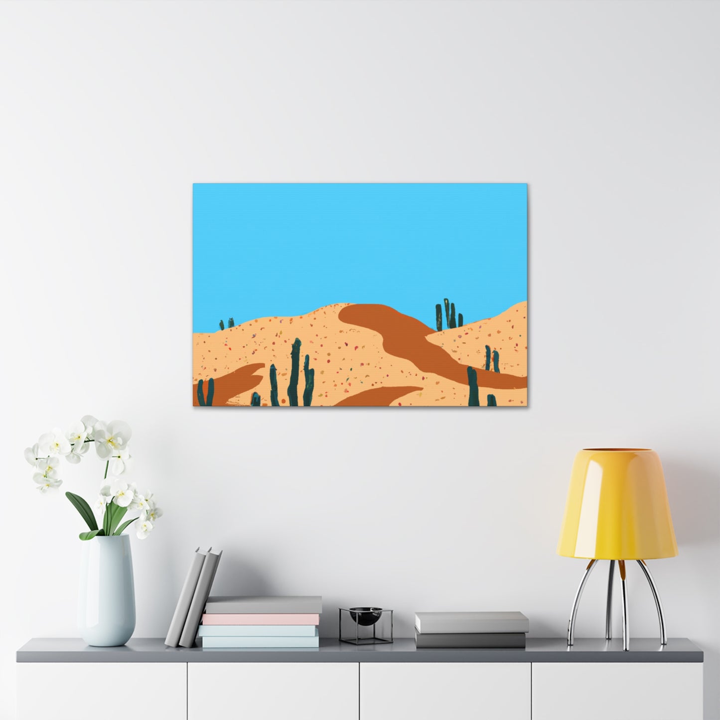 Easton Paisley - Vintage Contemporary - Desert - Canvas