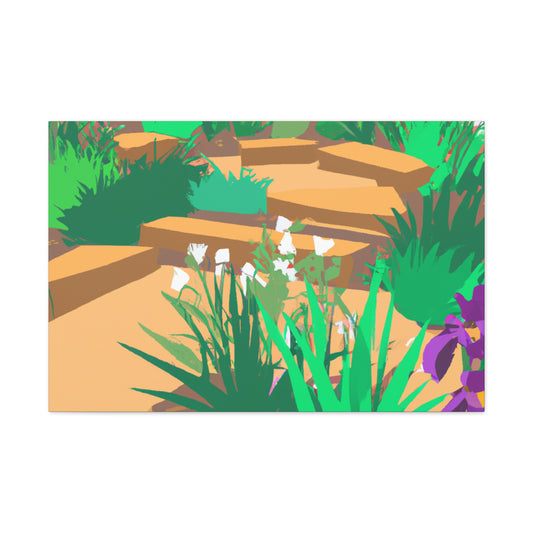 Zenflower Landscape - Canvas