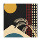 Rounded Dreamscape - Midcentury - Canvas
