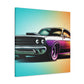 Classic "V-8" - Automobile - Canvas