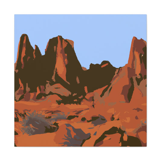 Tumbleweed Tundra - Landscape - Canvas