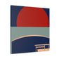 The Bridge - Midcentury Canvas