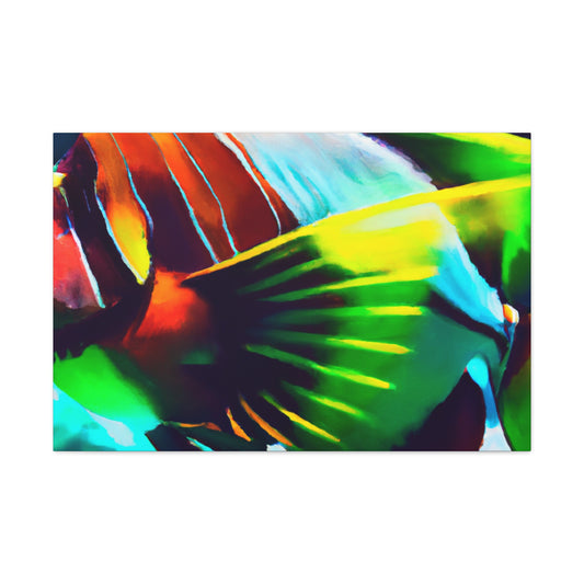 "Fin" - Underwater Canvas