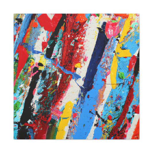 Cosmic Splash - Abstract Canvas