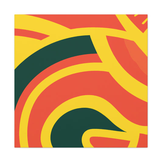 Graceful Glide- Midcentury - Canvas