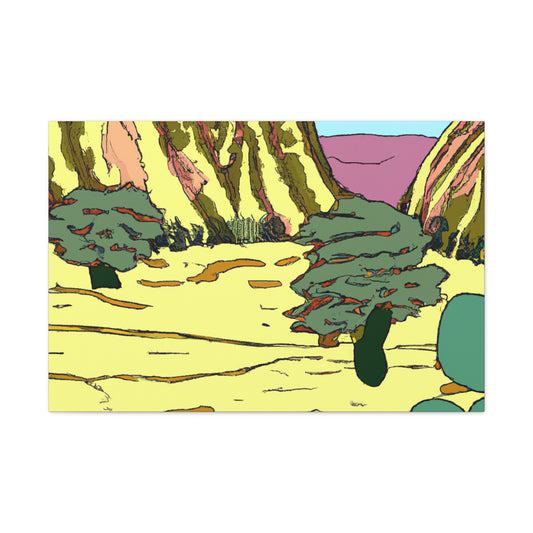 Dusty Mirage-Landscape - Canvas