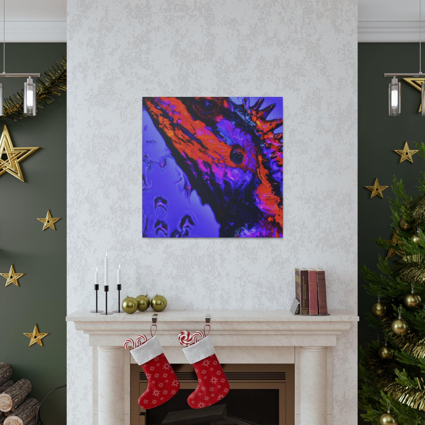 Bottle-tailed Hummingbird. - Canvas - Wildlife