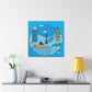 Ethereal Reflection - Minimalism - Canvas